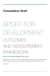 SFDC Outcomes and Measurement Framework (2015)